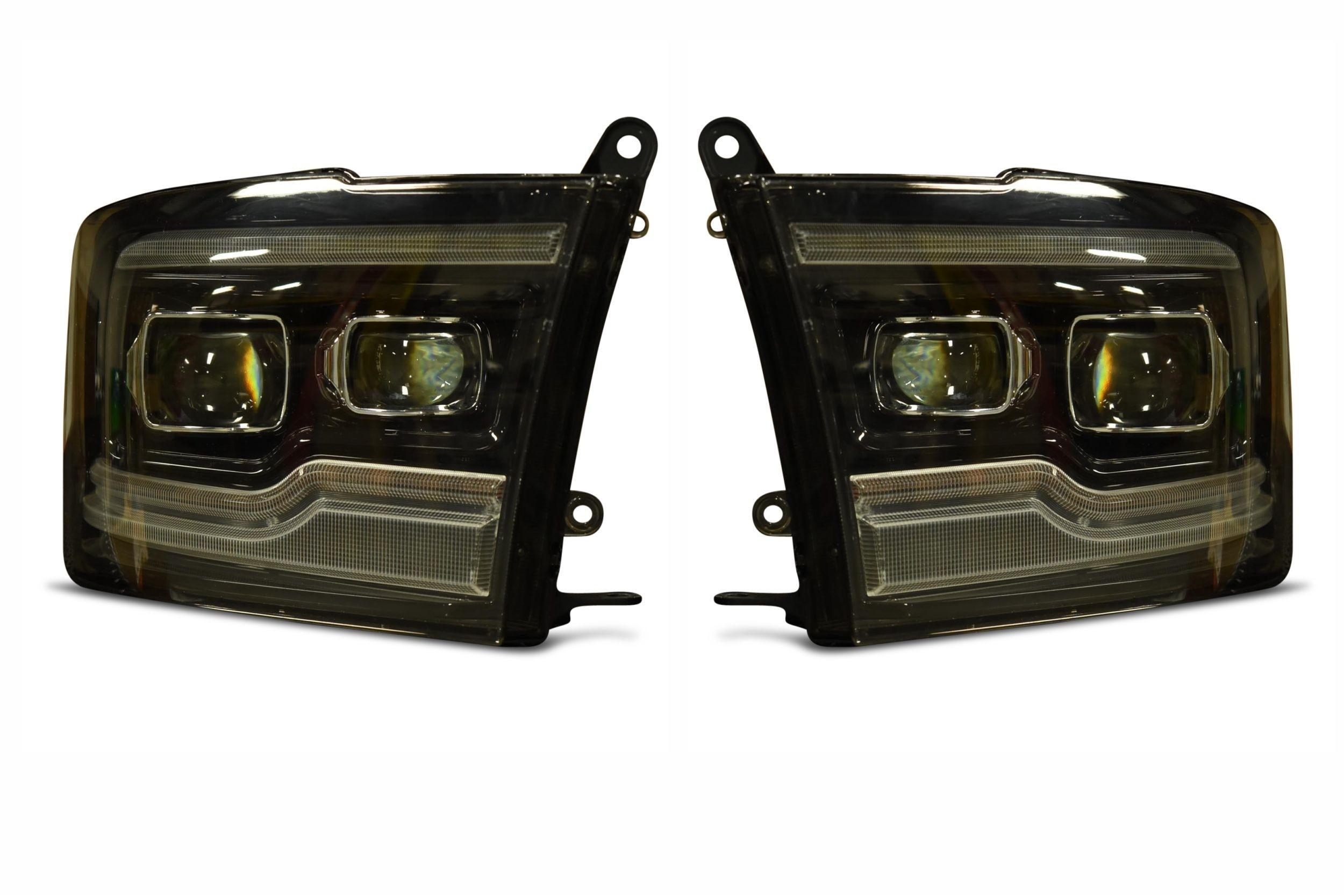 6X 8000K LED Headlight Hi-Lo Fog Light Bulbs For Dodge RAM 1500 2500 3500 13-15