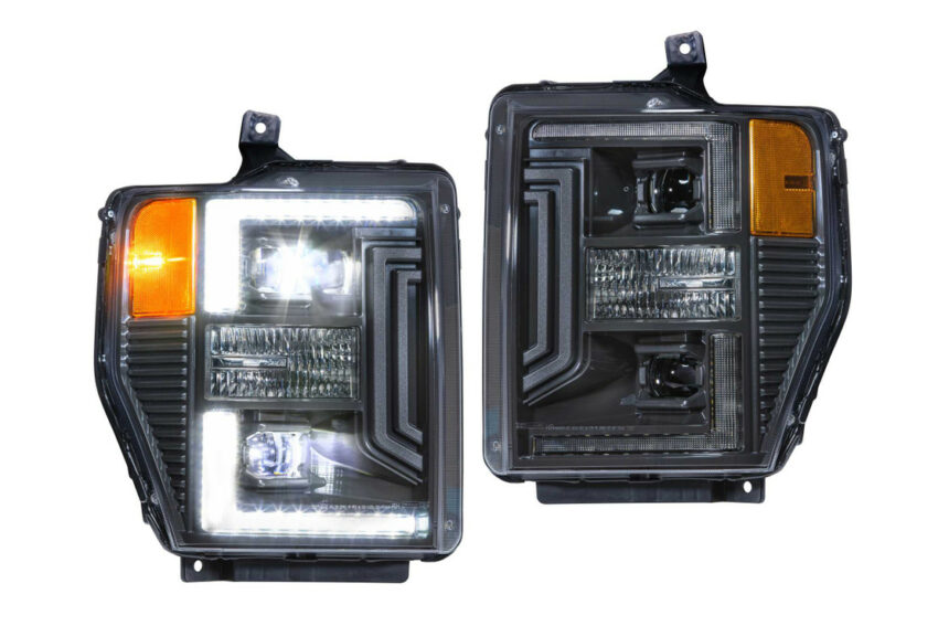 Ford Super Duty (08-10): XB Hybrid LED Headlights - The HID Factory