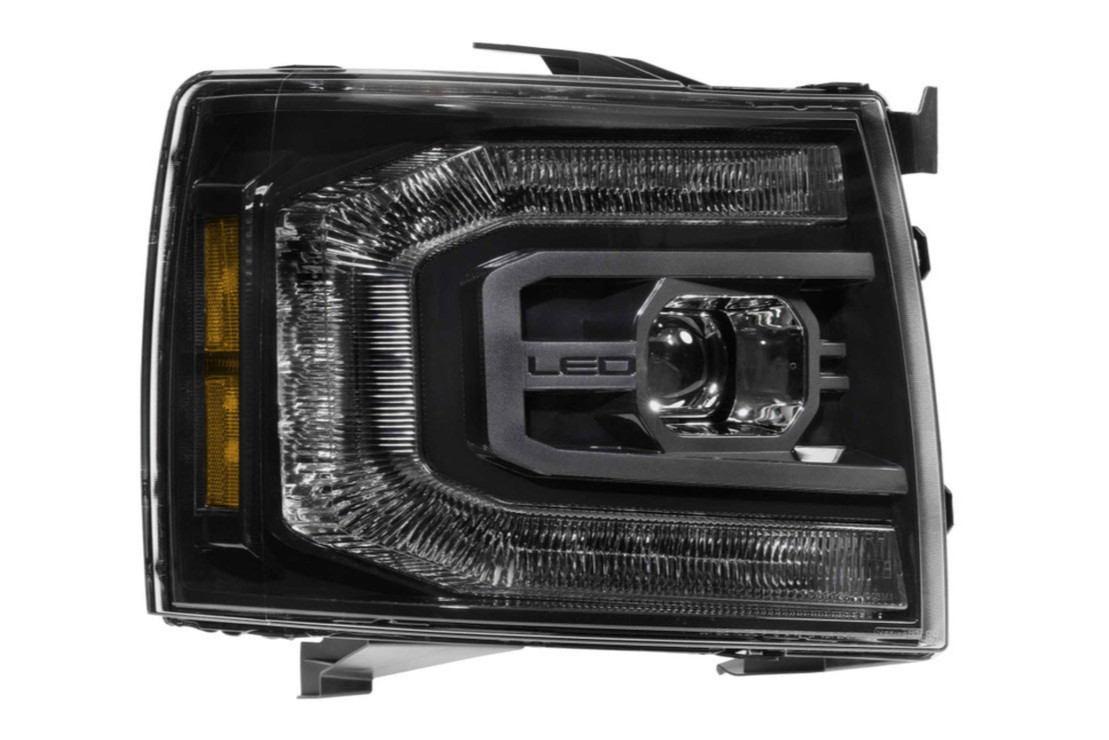 Para Chevy Silverado 1500 HD 2007-2015 faros delanteros LED + luz  antiniebla 995613713150